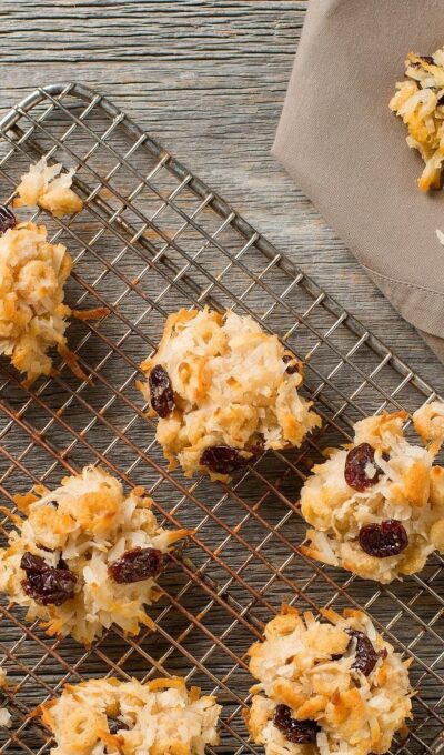 Cranberry Coconut Macaroons