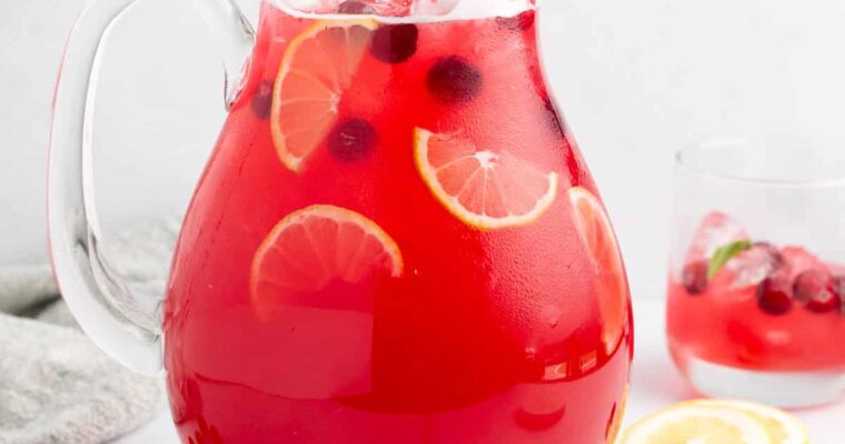 DELIGHTFUL CRANBERRY LEMONADE